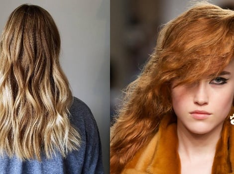 أجدد صيحات صبغات الشعر الأشقر الذهبي أو الأحمر النحاسي L Oreal Professionnel