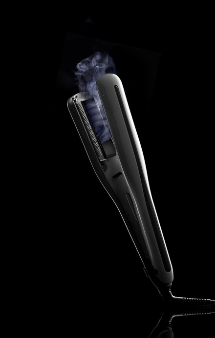 Steampod 3.0 L'Oréal - Lisseur Vapeur Blanc, 3 Niveaux De Chaleur Jusqu'à 210°C