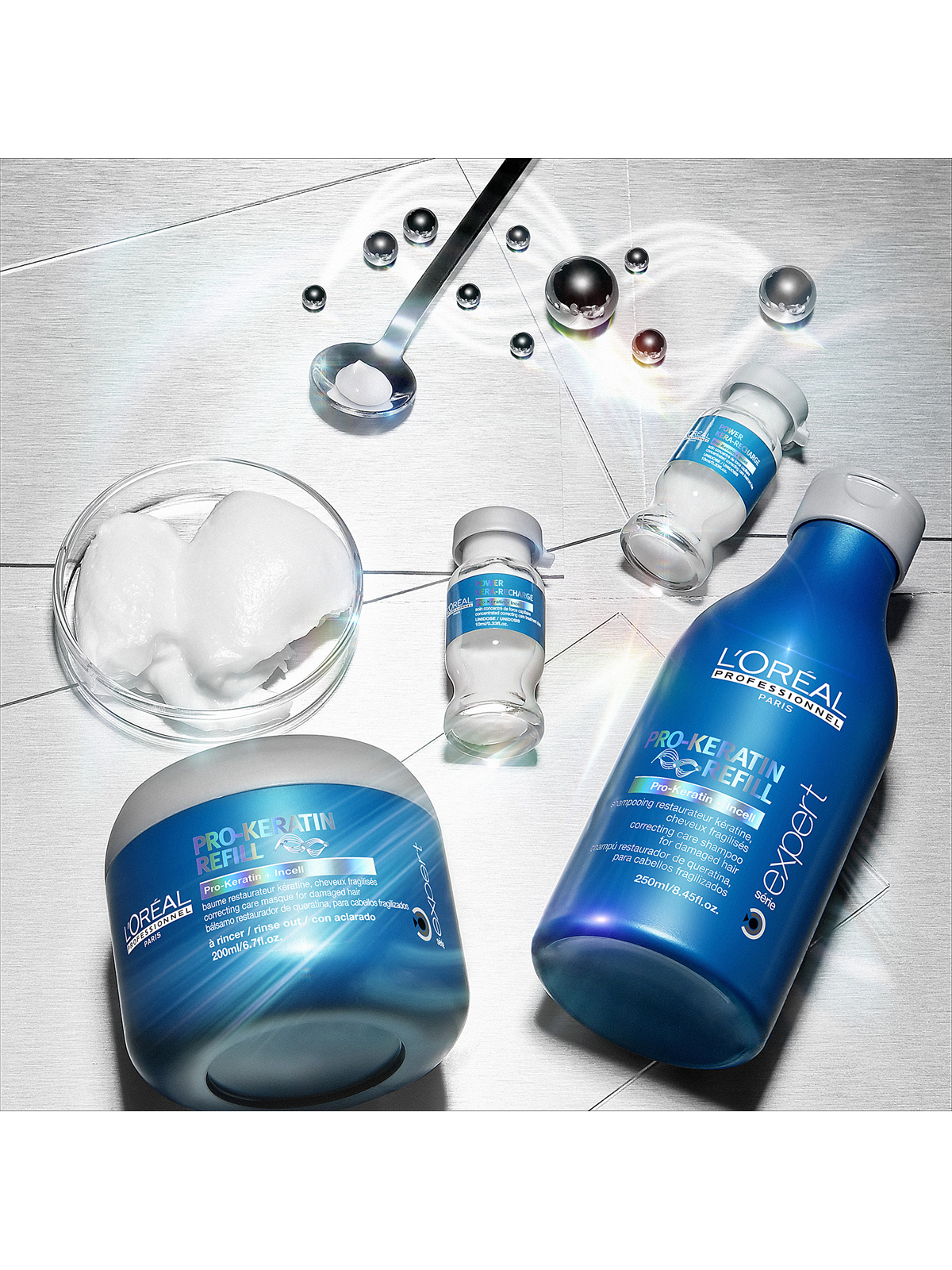 Masque  PRO KERATIN REFILL  by Lu0027Oréal Professionnel